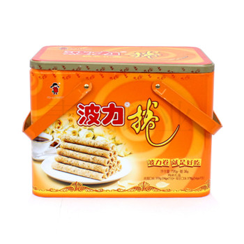 馬口鐵食品包裝鐵罐，馬口鐵蛋卷罐，制罐加工廠